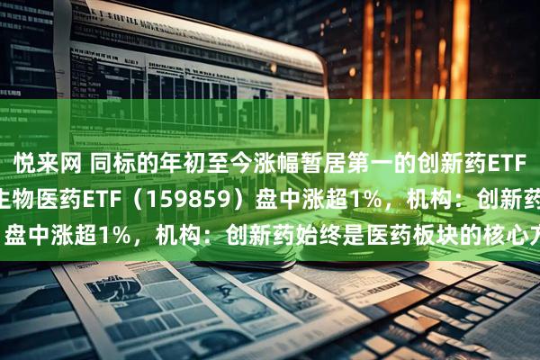 悦来网 同标的年初至今涨幅暂居第一的创新药ETF天弘（517380）、生物医药ETF（159859）盘中涨超1%，机构：创新药始终是医药板块的核心方向