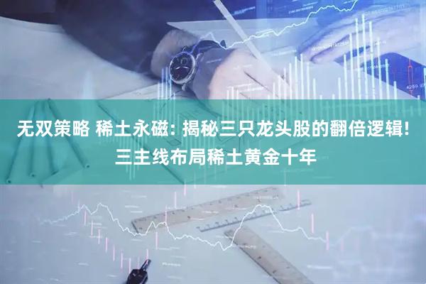 无双策略 稀土永磁: 揭秘三只龙头股的翻倍逻辑! 三主线布局稀土黄金十年